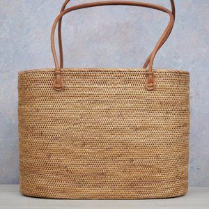 Rattan Shoulder , Bali Bag, Straw Bag